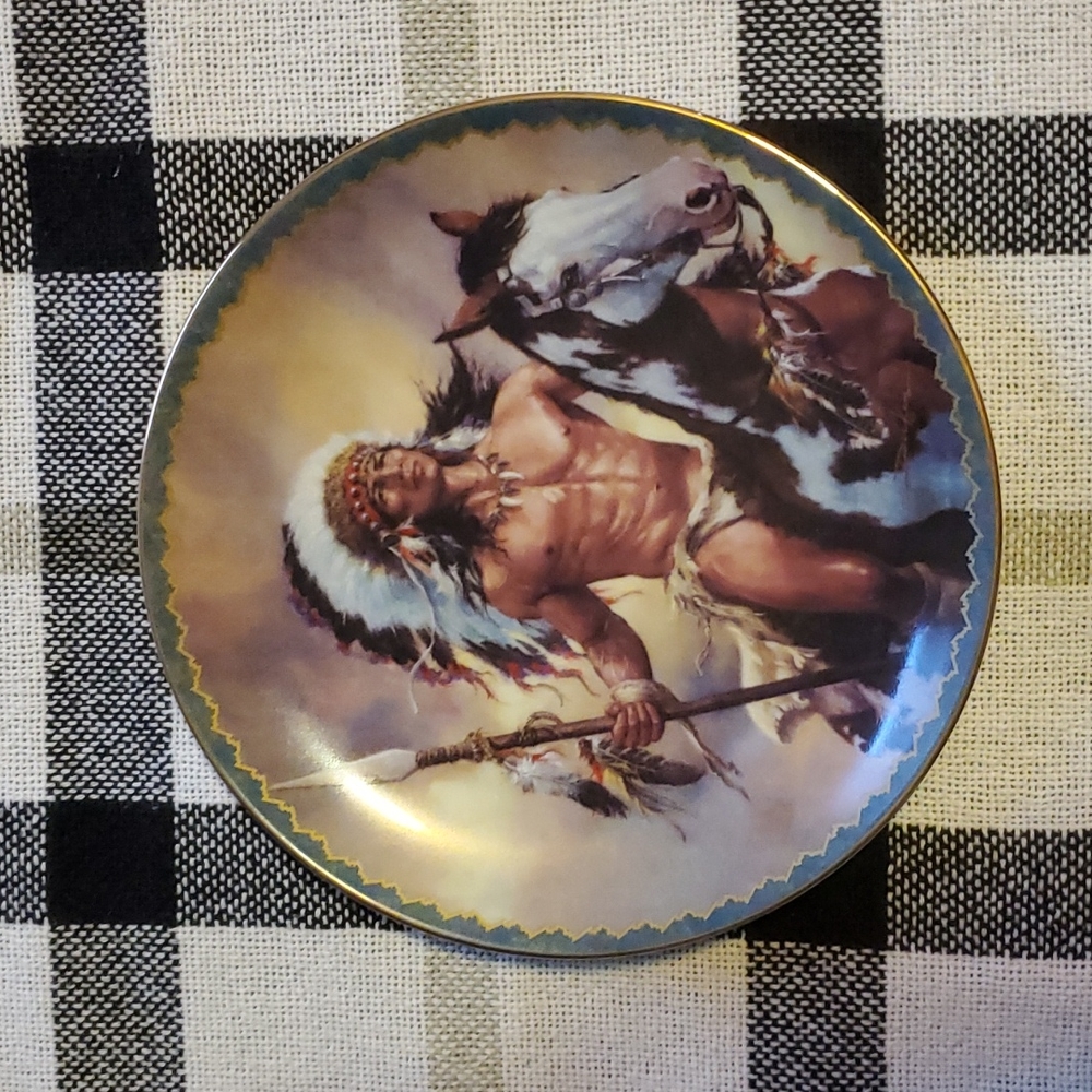 Bradford Collector's Plate w/ Certificate of Authenticity - Picture 2 of 5